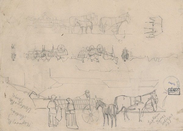 Ladislav Mednyánszky – Figurálne štúdie 465 