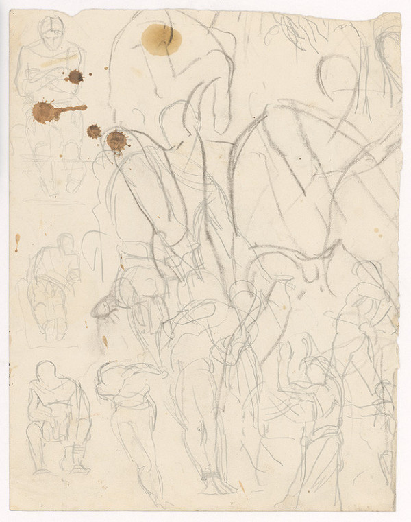 Ladislav Mednyánszky – Figurálna štúdia 23. 