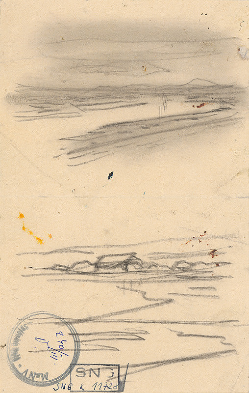 Ladislav Mednyánszky – Figurálne štúdie 30. 