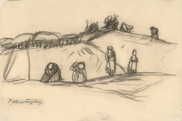 Peter Matejka – Štúdia žien na poli 