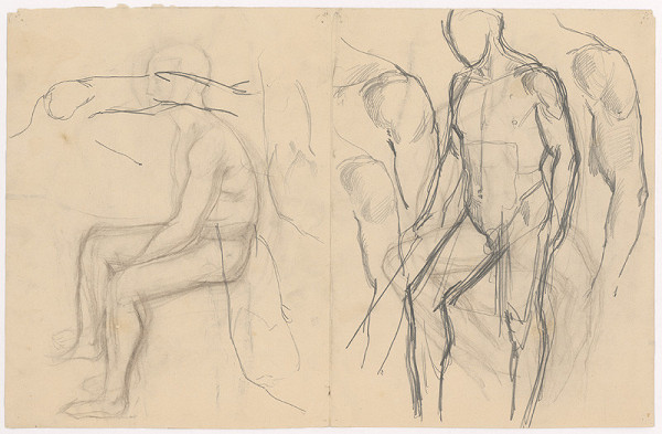 Ladislav Mednyánszky – Figurálne štúdie 94. 