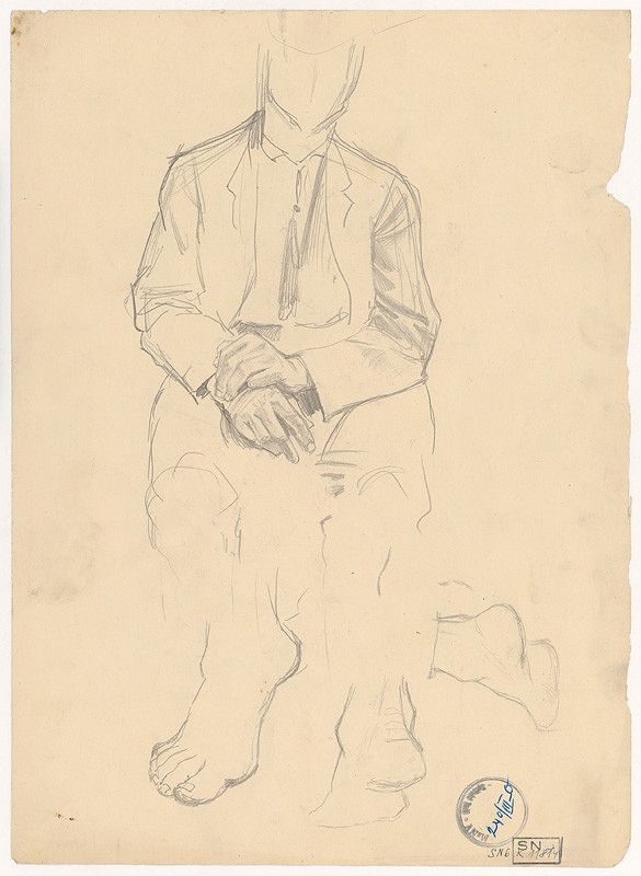 Ladislav Mednyánszky – Figurálne štúdie 116. 