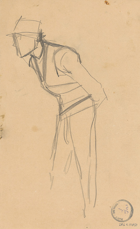 Ladislav Mednyánszky – Figurálne štúdie 132. 