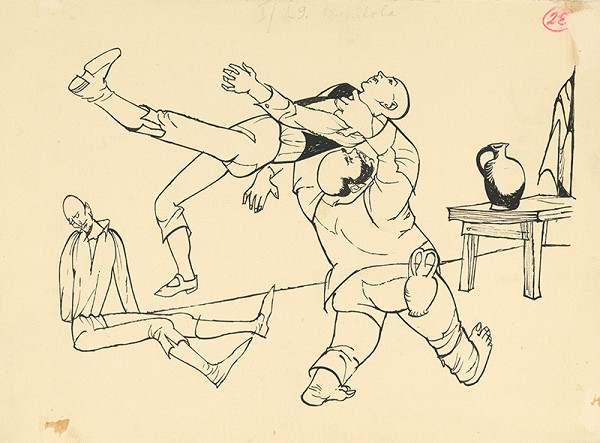 Vincent Hložník – Sancho Panza Fighting 