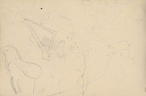 Ladislav Mednyánszky – Rôzne náčrty  