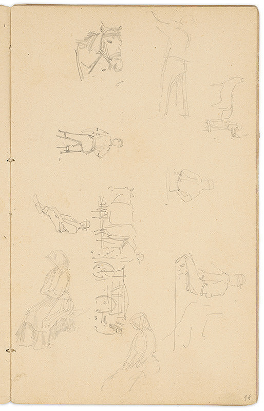 Ladislav Mednyánszky – 5. Náčrtník  