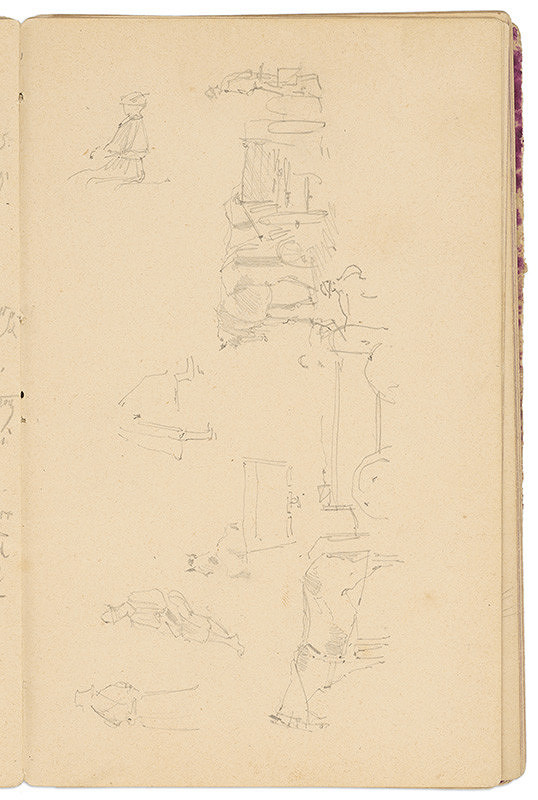 Ladislav Mednyánszky – 5. Náčrtník 