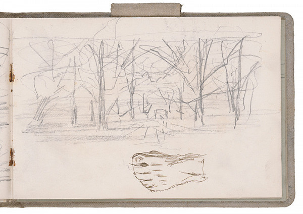 Ladislav Mednyánszky – 10. Náčrtník 