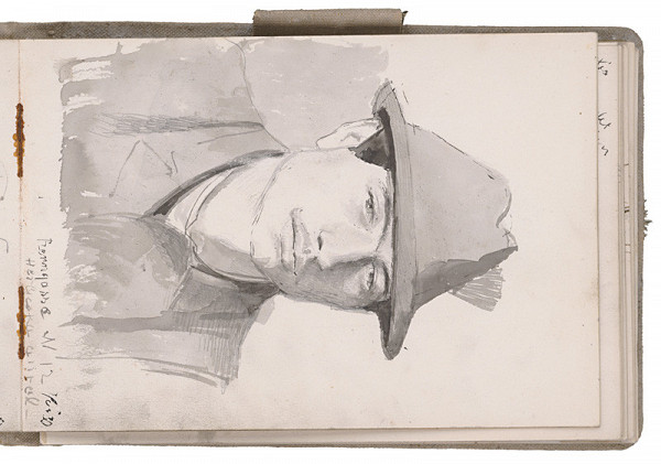 Ladislav Mednyánszky – 10. Náčrtník 