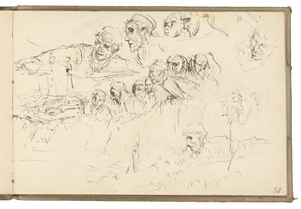 Ladislav Mednyánszky – 13. Náčrtník  