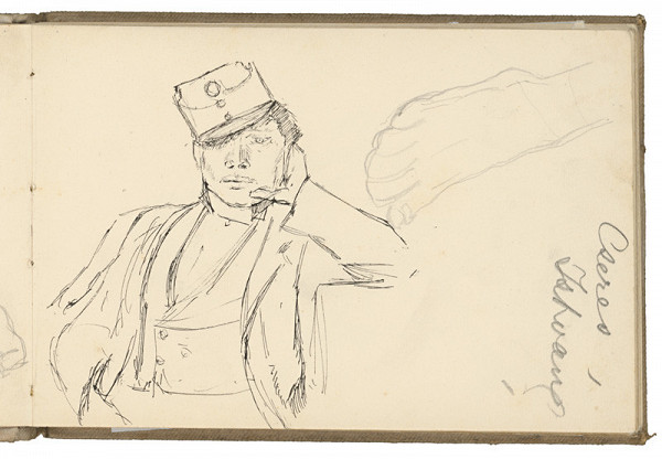 Ladislav Mednyánszky – 13. Náčrtník  