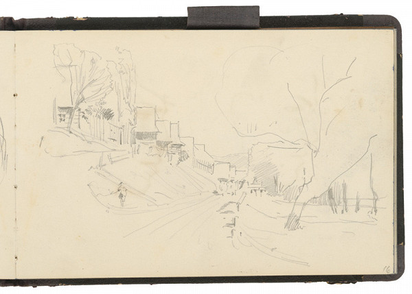 Ladislav Mednyánszky – 14. Náčrtník  