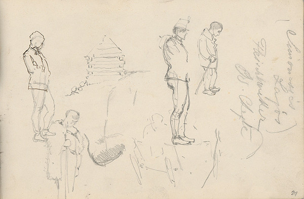 Ladislav Mednyánszky – Štúdia ženskej ruky s prsteňom  