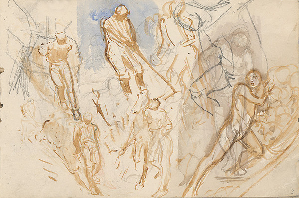 Ladislav Mednyánszky – Štúdie postáv  