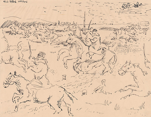 Koloman Sokol – Kozácky útok - Vojna 