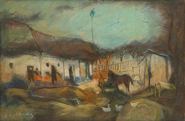 Janko Alexy – A Farmer's Yard