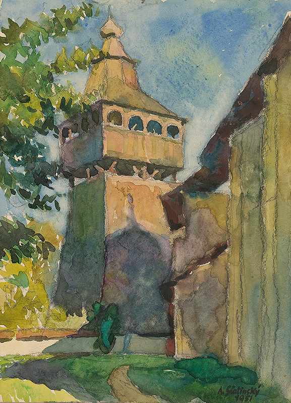 Artúr Szalatnai-Slatinský – Zvonica v Haliči