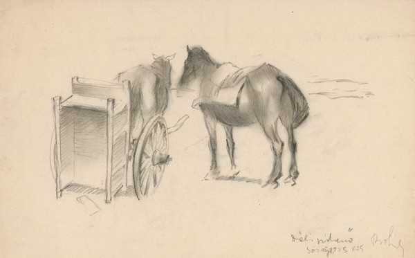 Štefan Prohászka-Tallós – Vypriahnuté kone 