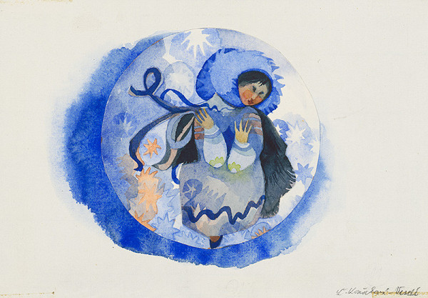 Ľuba Končeková-Veselá – Snežná víla 