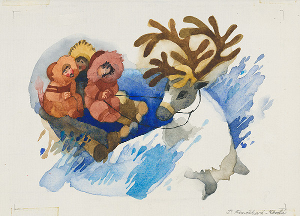 Ľuba Končeková-Veselá – Sobí záprah 