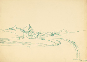 Štefan Bednár – Krajinársky motív 