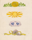 Dagmar Berková – Púpava,slnko,erb a kytička. 