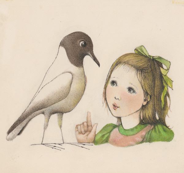 Dagmar Berková – Dievčatko a čajka