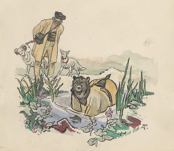 Jaroslav Vodrážka – Macko v rybníku 