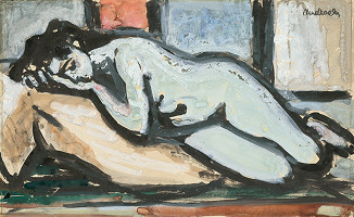 Ján Mudroch – Ležiaci akt 