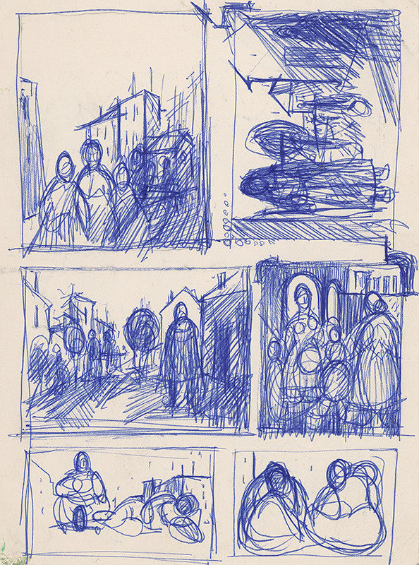 Ján Želibský – Figurálne a kompozičné štúdie 