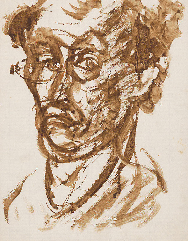 Bertalan Pór – Autoportrét 