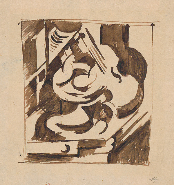 Ján Želibský – Zátišie s gitarou 