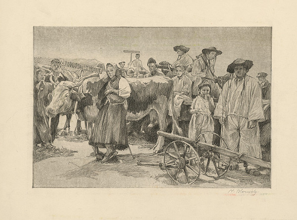 Viktor Hermély – Úkaz z dožinkových slávností I. 