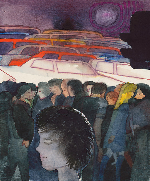 Ľuba Končeková-Veselá – Hodinový kvet 10. Autá a ľudia 