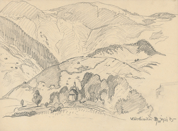 Martin Benka – Vlkolinec 