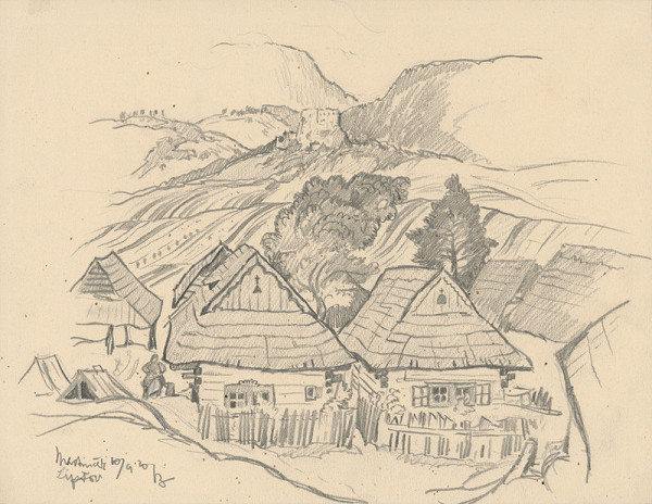 Martin Benka – Martinček - motív z Liptova 