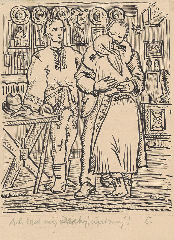 Martin Benka – Ach brat môj drahý, úprimný... 