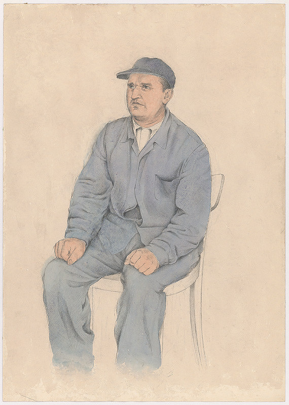 Ester Šimerová-Martinčeková – Portrait of a Worker