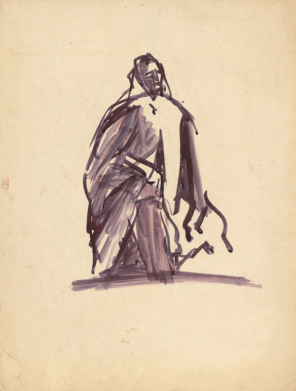 Jozef Kostka – Štúdia k pomníku SNP I. 