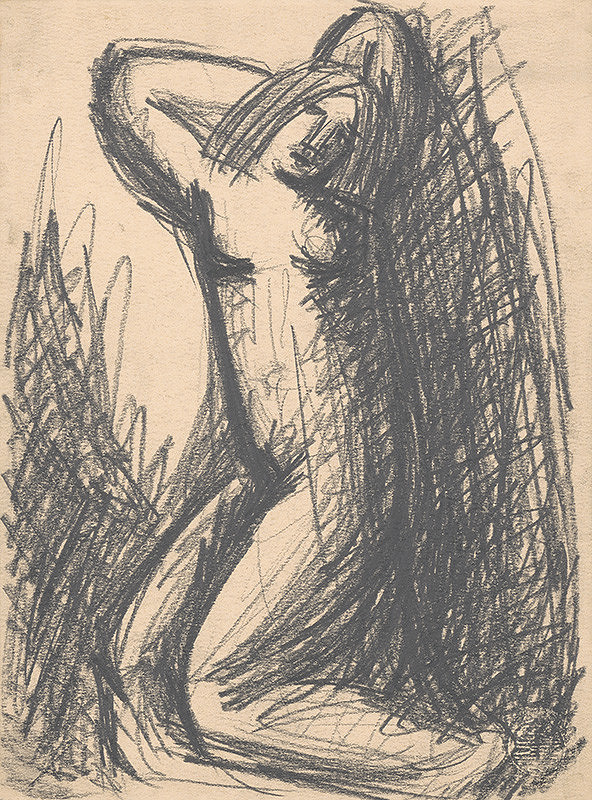 Rudolf Uher – Kľačiaci akt 