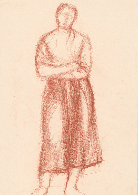 Alexander Trizuljak – Study of Woman Standing