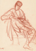 Alexander Trizuljak – Study of a Seated Boy 