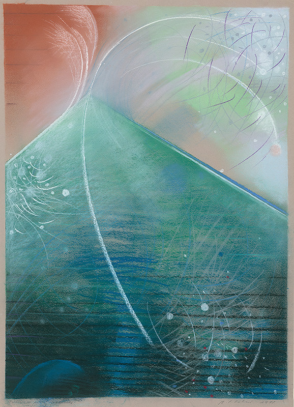 Alžbeta Štefunková-Szabová – Vietor v zimný podvečer 