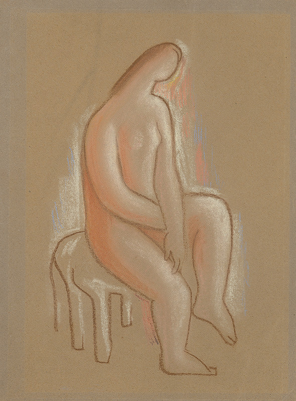 Mikuláš Galanda – Seated Woman