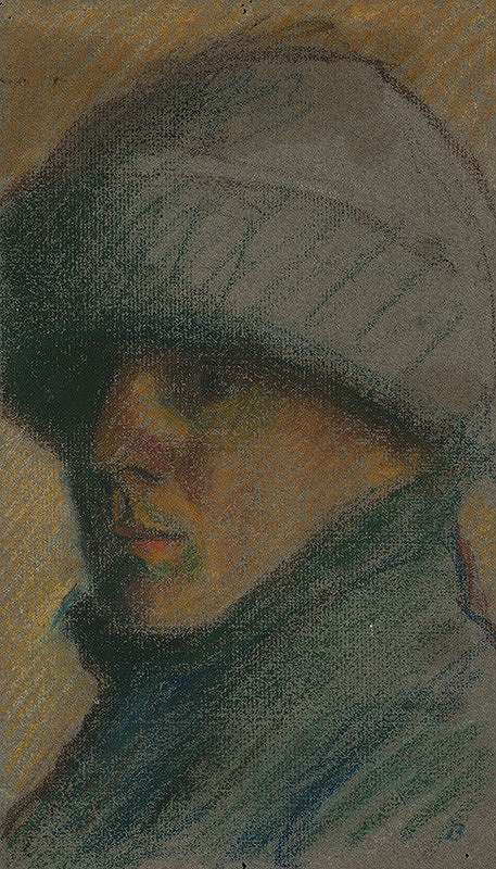 Miloš Alexander Bazovský – Autoportrét 