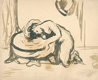 Ján Mudroch – Kľačiaca žena 