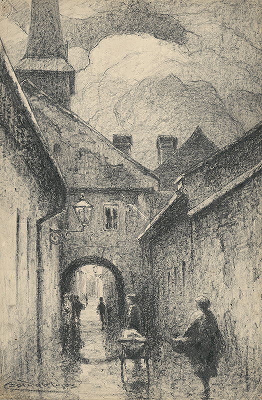 Ľudovít Čordák – Hrnčiarska Street in Košice 