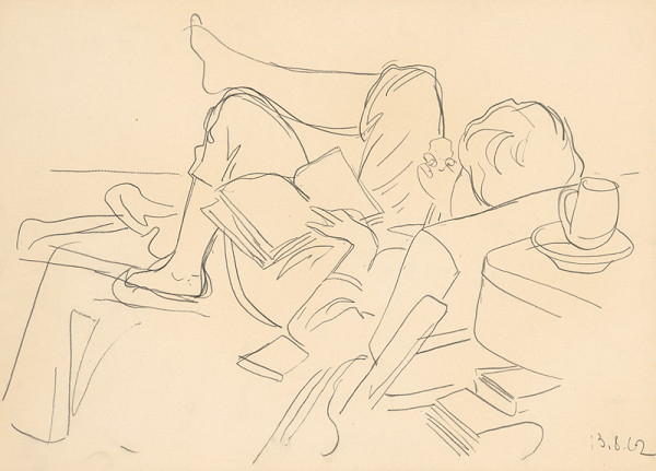 Imrich Weiner-Kráľ – Čítajúca 