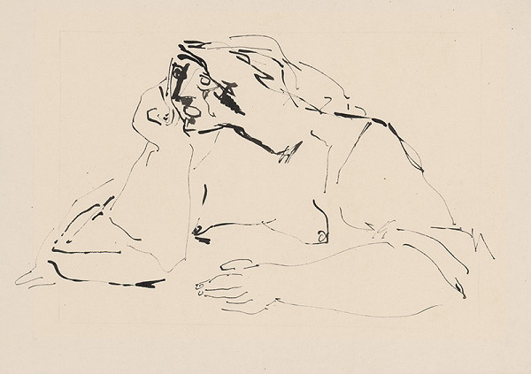 Július Lőrincz – 11.- Vojna II. Poprsie ženy ... 