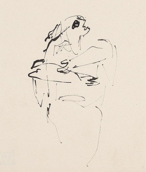 Július Lőrincz – 14.- Vojna II. Žena s vyvrátenou hlavou 